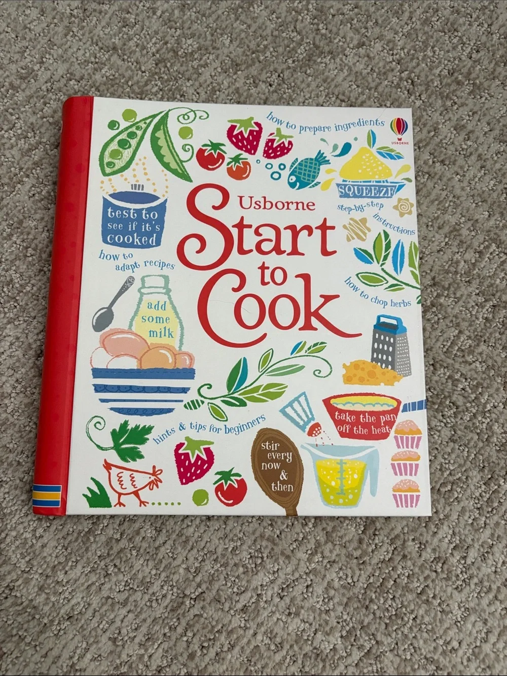 Usborne Start to Cook - Illustrated Kids Cookbook